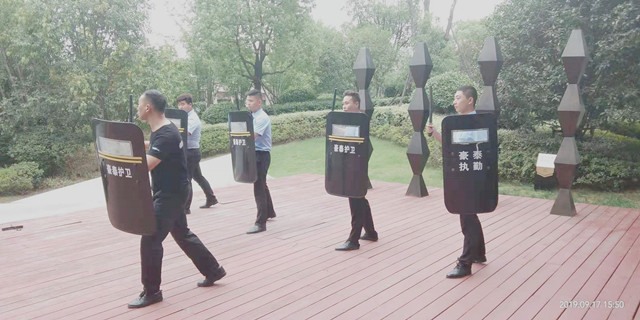 安徽豪泰保安开展技能培训