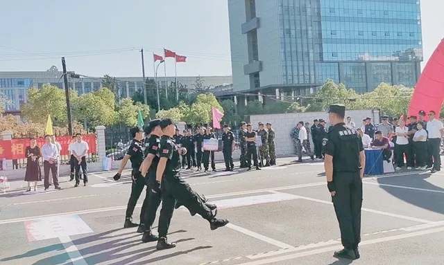 安徽豪泰保安参加安保技能竞赛